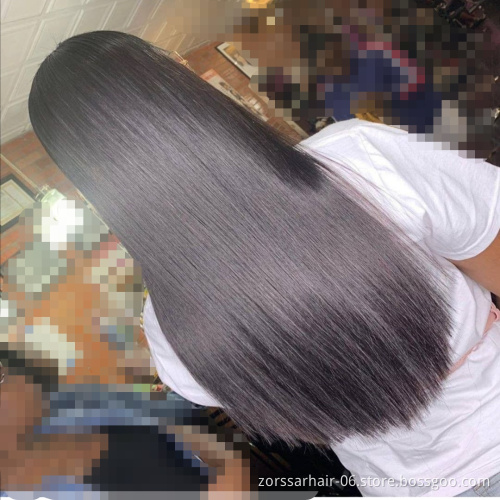Wholesale Peruvian Hair Swiss HD Full Lace Frontal Wig For Black Women 100% Raw Virgin Cuticle Aligned Human Hair Lace Front Wig
